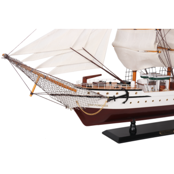 Model żaglowca Dar Pomorza 80cm - model legendarnej Białej Fregaty